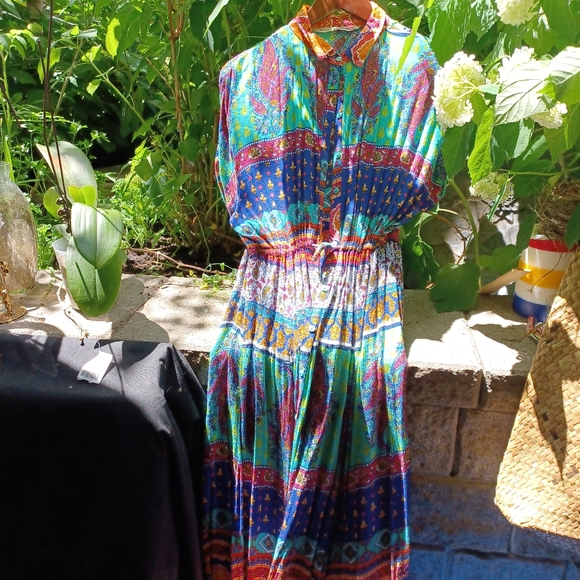 Melange Color Me Dress size Small Hat and Bag - Picture 3 of 3